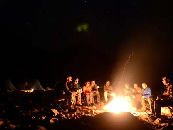 Fishing Camp Fire