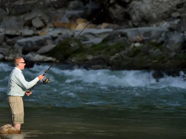 Fishing In Nepal S River